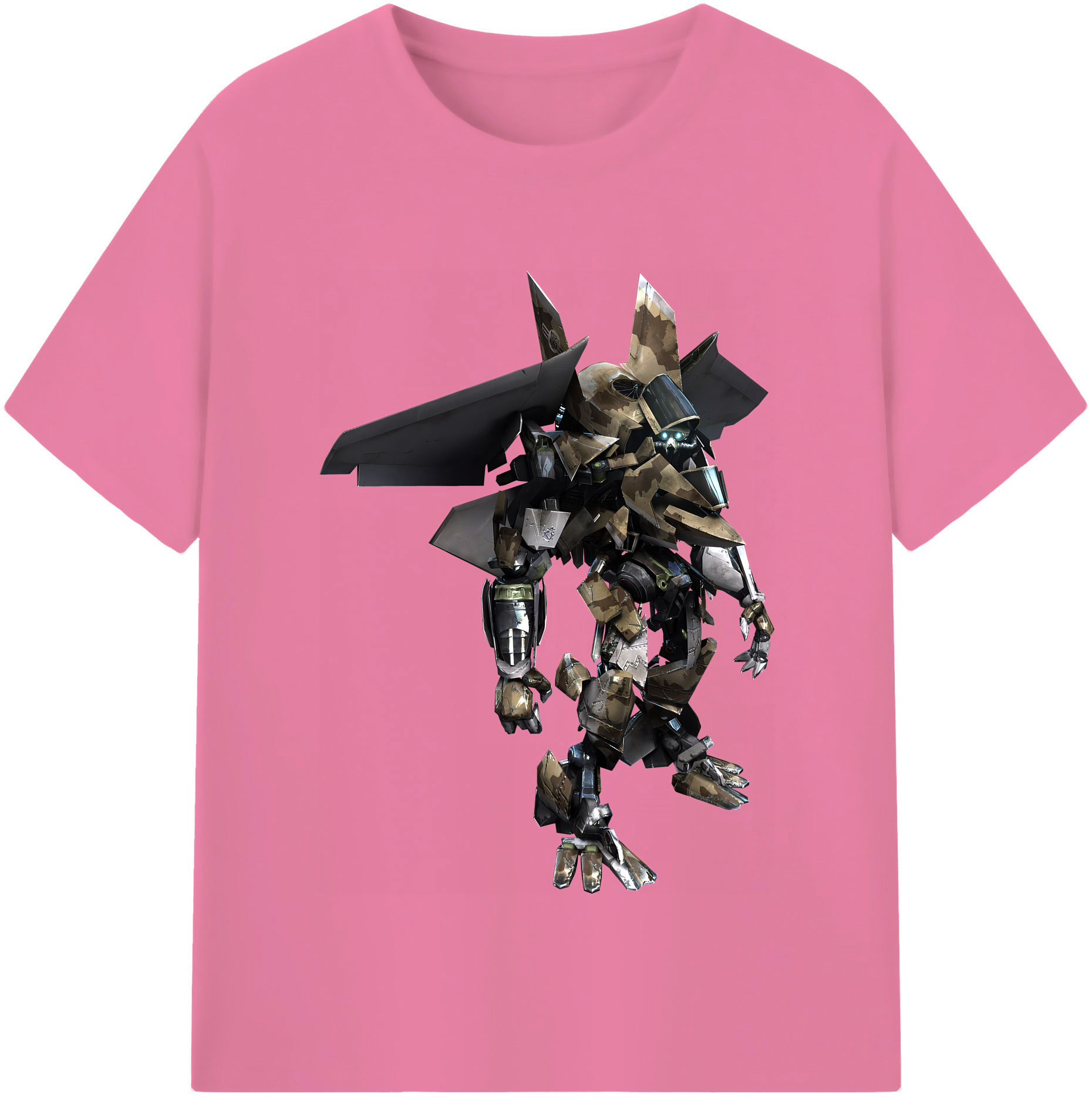 （画像用） Transformers トランスフォーマー 綿100％半袖Tシャツ（フロントプリント）